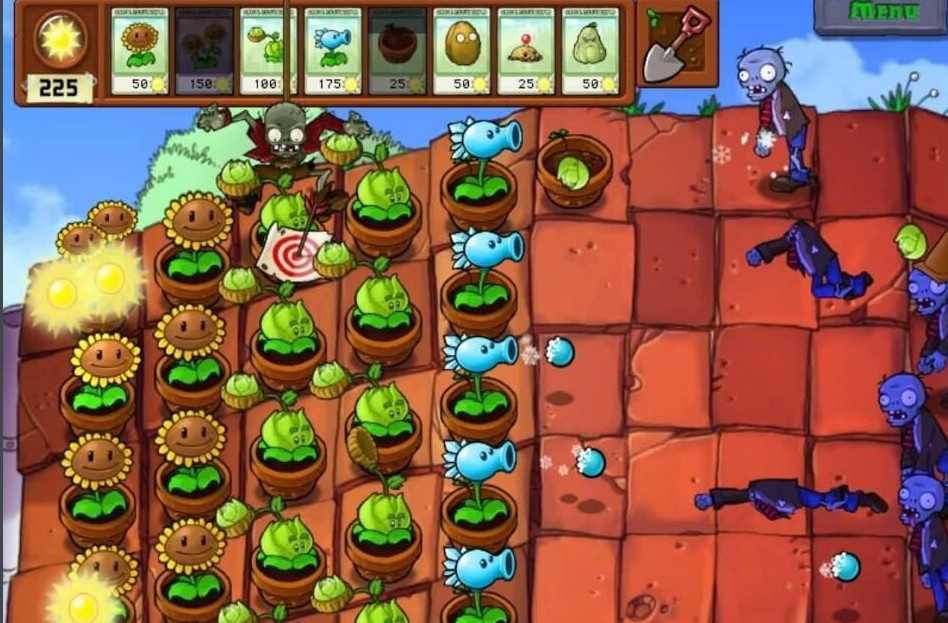 植物大战僵尸360版本游戏截图
