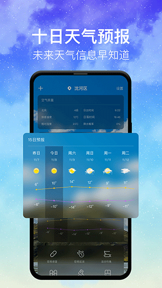 即时天气手机软件app