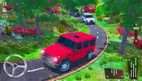 森林吉普车越野驾驶游戏截图