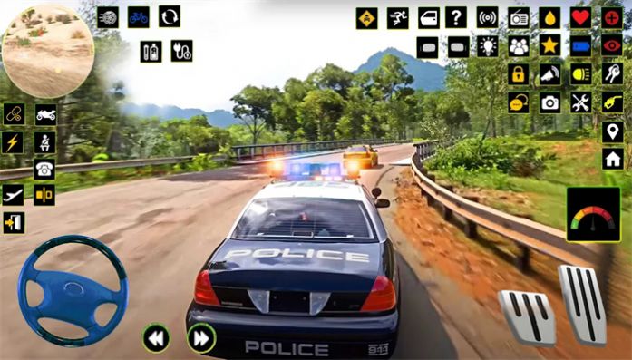 高速公路警车追逐最新版手游app