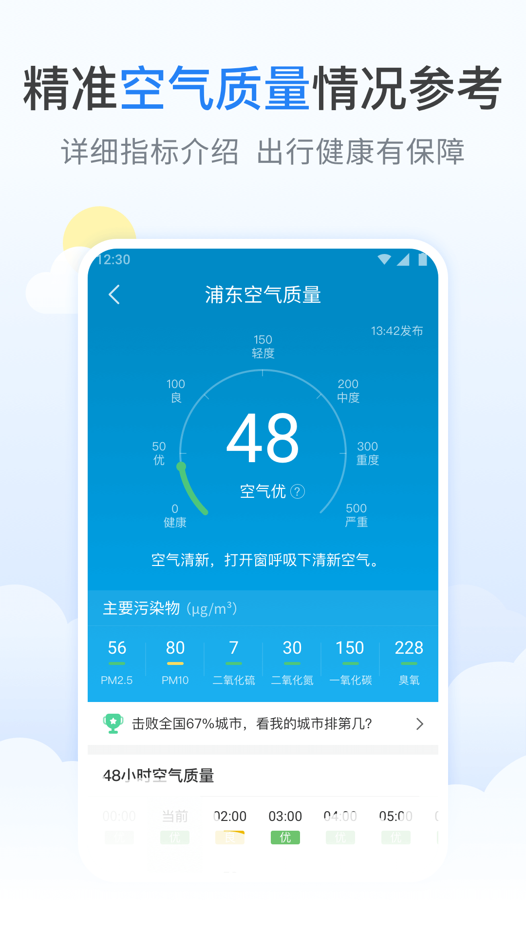 蚂蚁天气预报软件截图