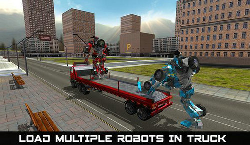 机器人运输卡车游戏截图