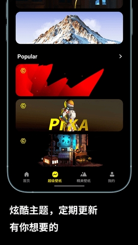 皮卡超级壁纸手机软件app