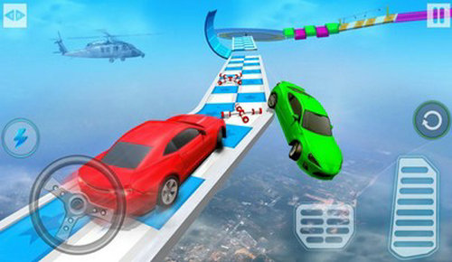 巨型坡道疯狂驾驶手游app