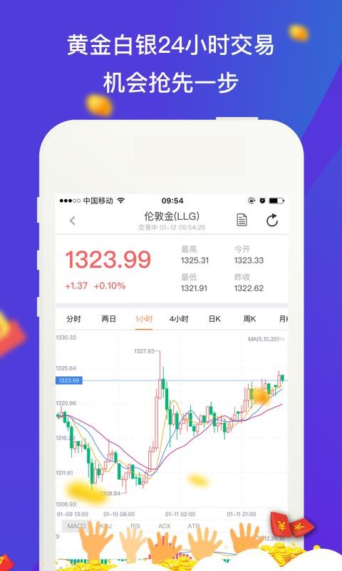 鑫汇宝贵金属软件截图