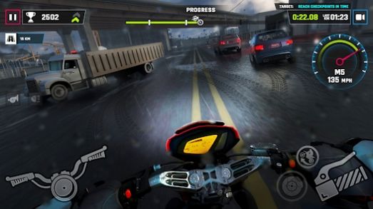 高速摩托模拟器游戏截图