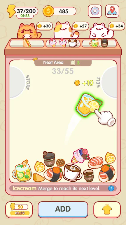 猫猫合并厨师手游app