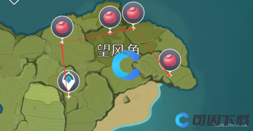 《原神》落落莓材料收集路线分享